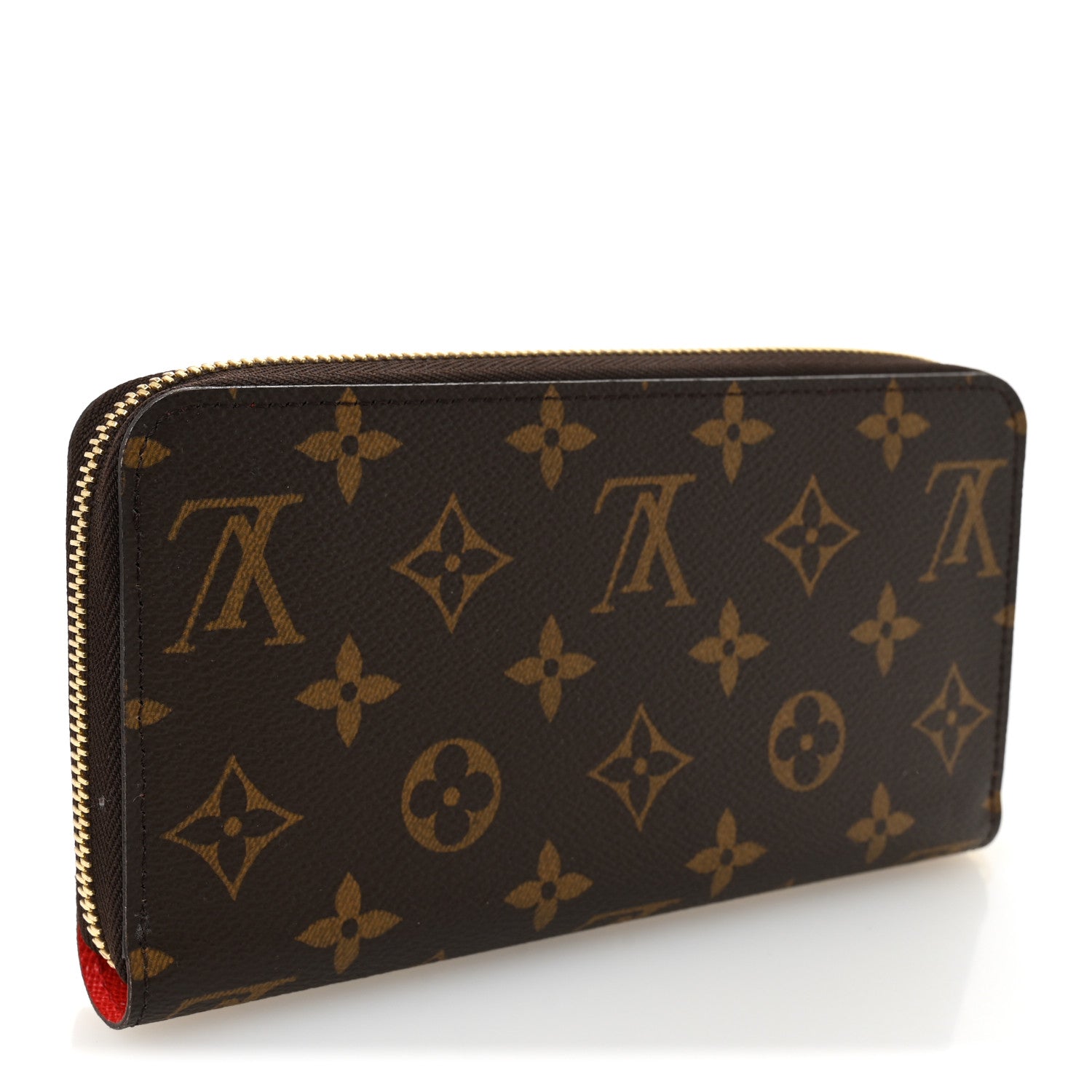 Louis Vuitton Monogram Zippy Wallet Coquelicot 3 of 9