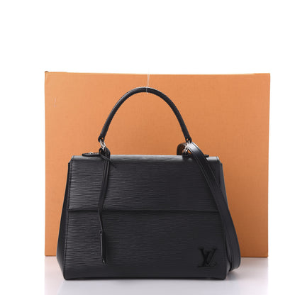 Louis Vuitton Epi Cluny BB Black 9 of 9