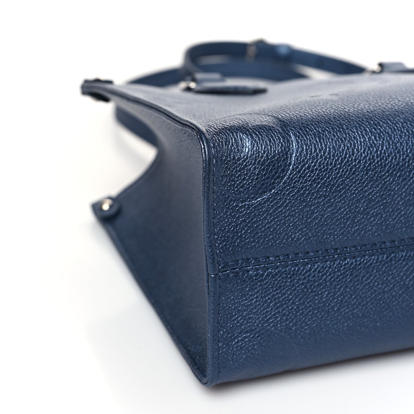 Metallic Empreinte Monogram Giant Onthego PM Navy Nacre