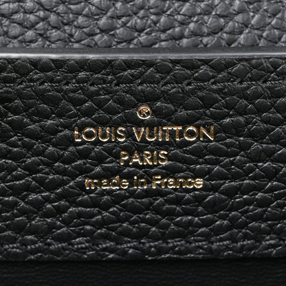 Louis Vuitton Taurillon Embellished Flower Crown Capucines Mini Black 6 of 8