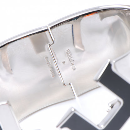 Hermes Enamel Extra Wide Clic Clac H Bracelet PM Black 6 of 6