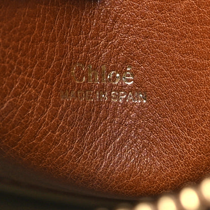 Chloe Grained Calfskin Nano Hayley Hobo  Tan 6 of 10