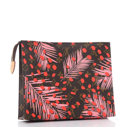 Louis Vuitton Monogram Jungle Dots Toiletry Pouch 26 Sugar Pink Poppy 3 of 8