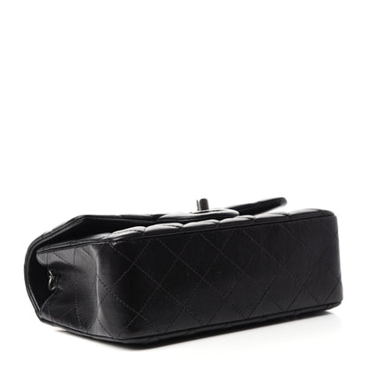 Chanel Lambskin Quilted Mini Rectangular Flap Black 4 of 10