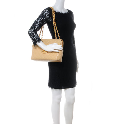 Chanel Caviar Jumbo Flap Beige 2 of 7