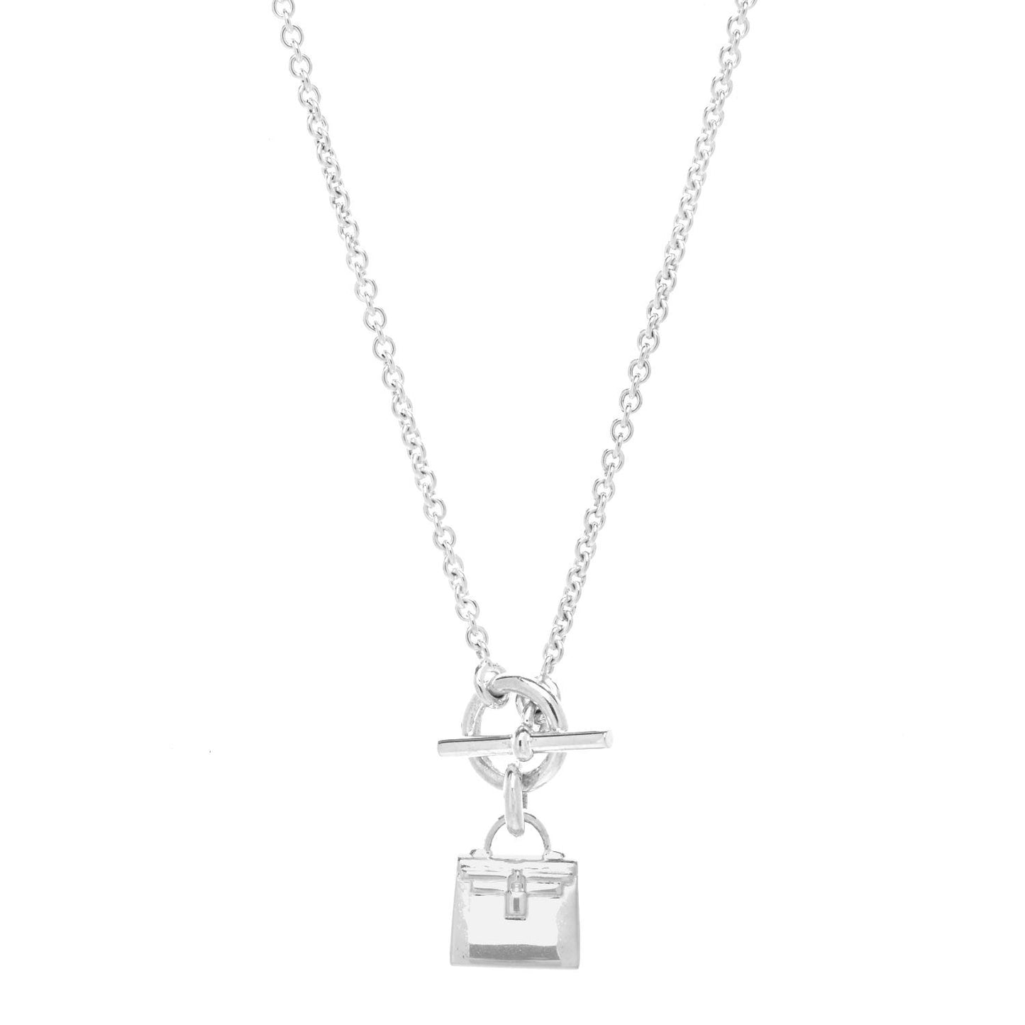Sterling Silver Kelly Charm Pendant Necklace