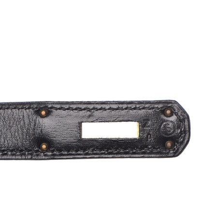 Hermes Box Kelly Retourne 32 Black 19 of 49