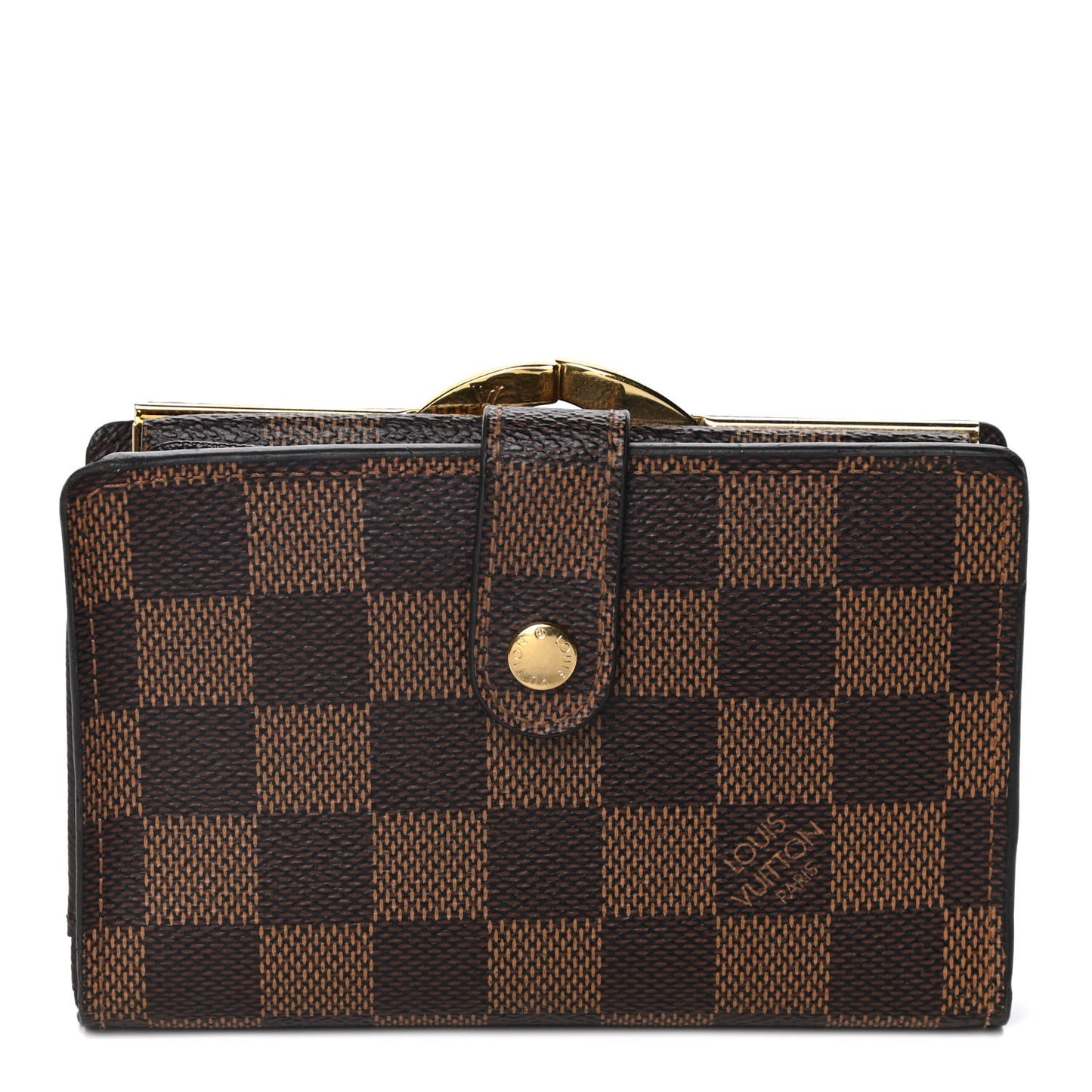 Damier Ebene French Purse Wallet