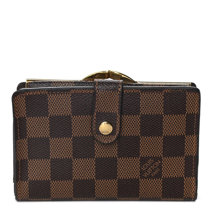 Louis Vuitton Damier Ebene French Purse Wallet 1 of 14