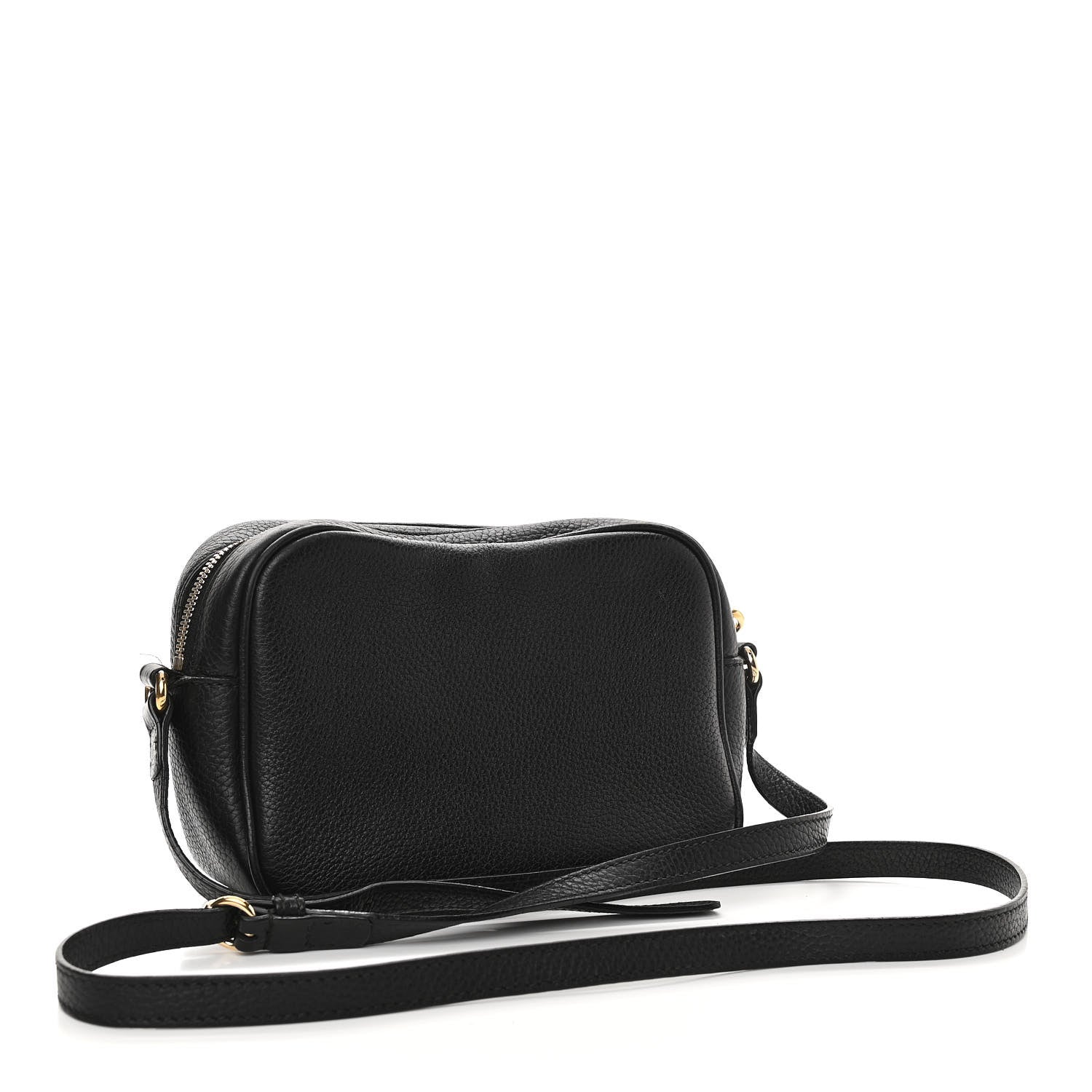 Gucci Pebbled Calfskin Small Soho Disco Bag Black 3 of 13