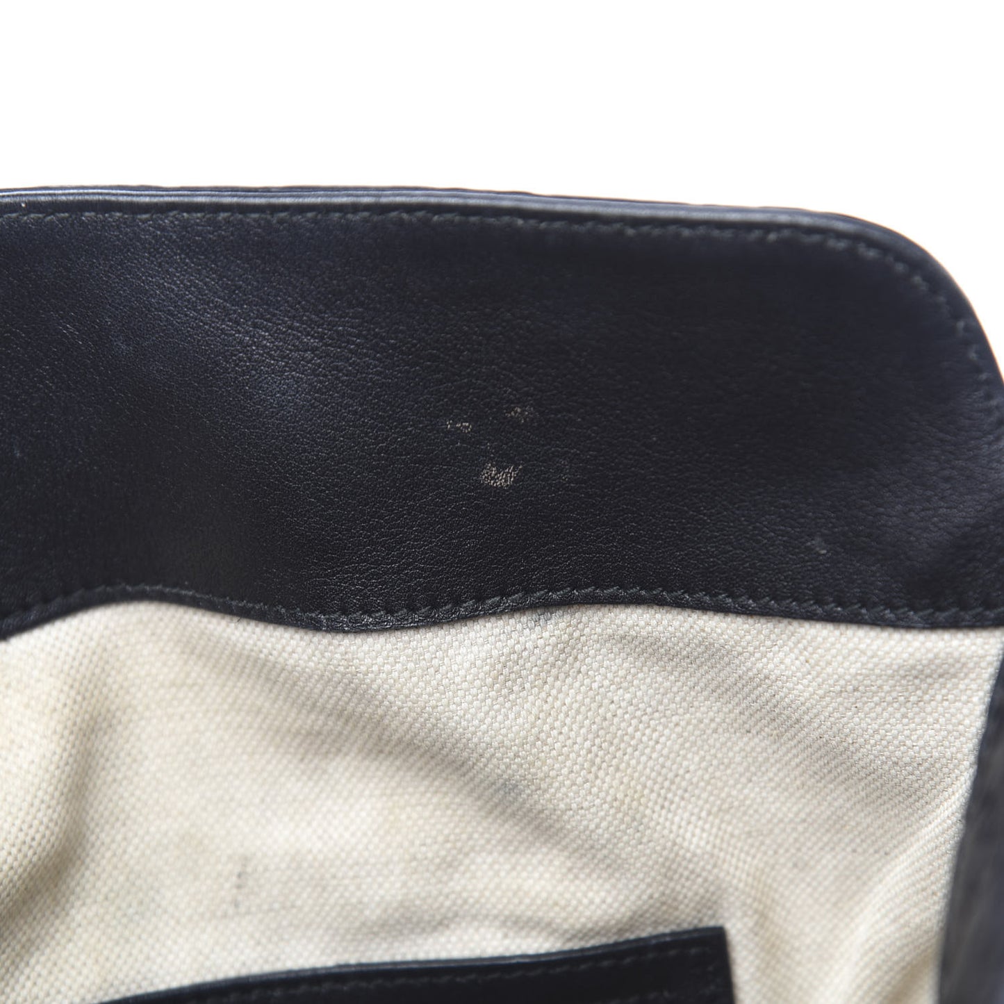 Guccissima Medium Bree Foldover Tote Black