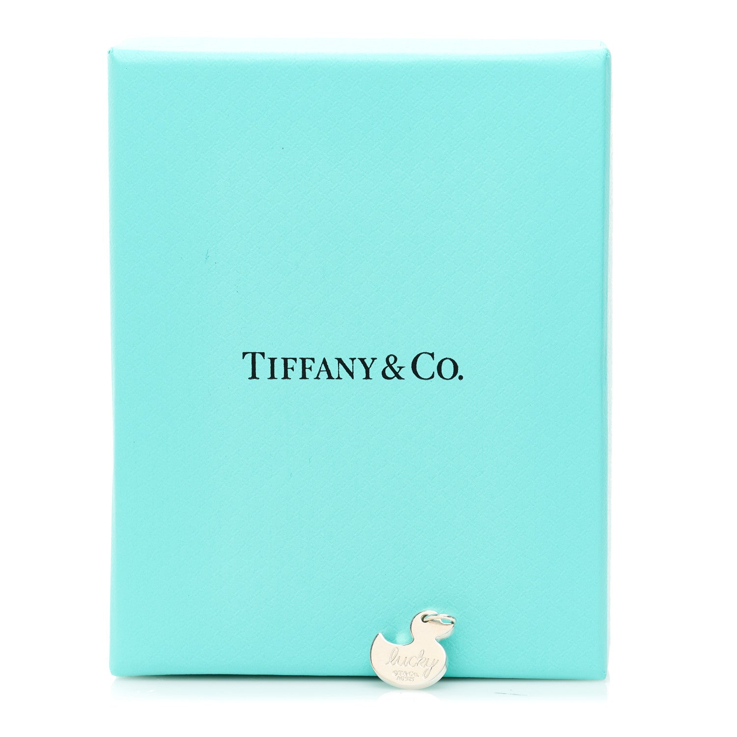 Tiffany Sterling Silver Lucky Duck Charm 4 of 4