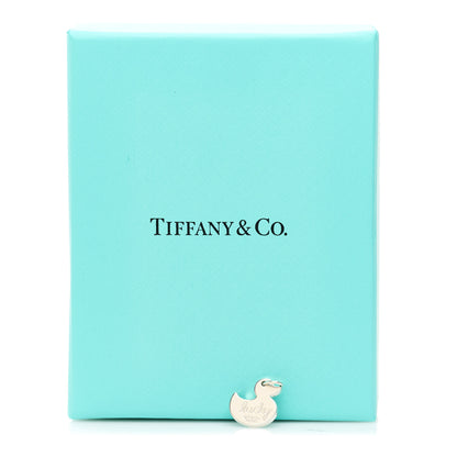 Tiffany Sterling Silver Lucky Duck Charm 4 of 4