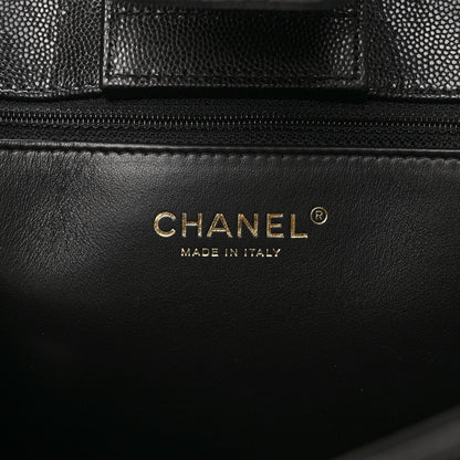 Chanel Caviar Quilted Large Shopping Tote Black 5 of 8