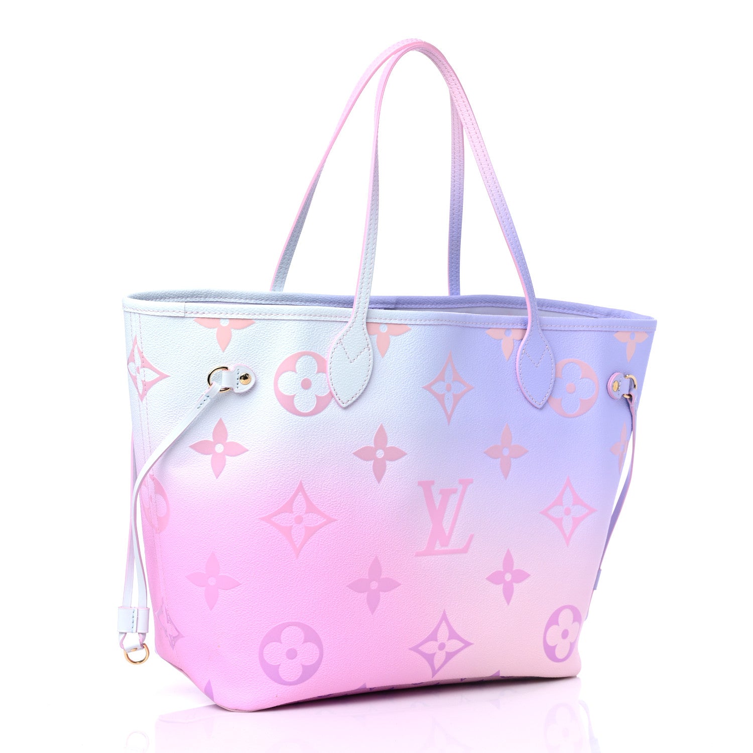 Louis Vuitton Monogram Giant Spring In The City Neverfull MM Sunrise Pastel 4 of 10