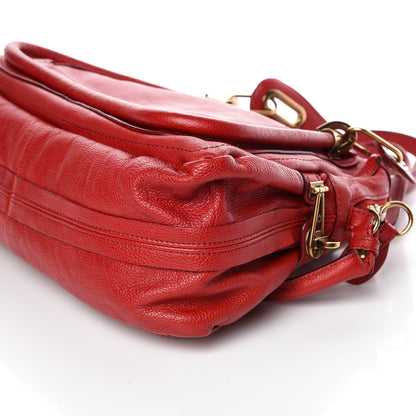 Chloe Calfskin Medium Paraty Holly Berry 7 of 12