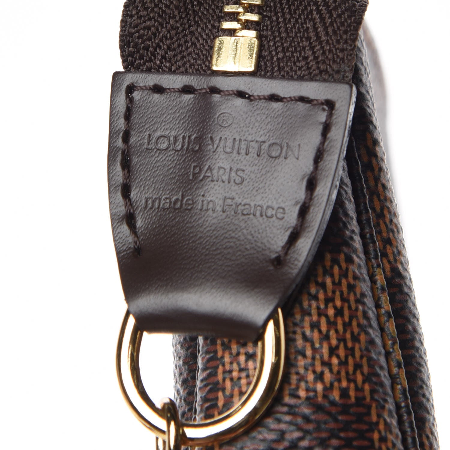 Louis Vuitton Damier Ebene Mini Pochette Accessories 9 of 10