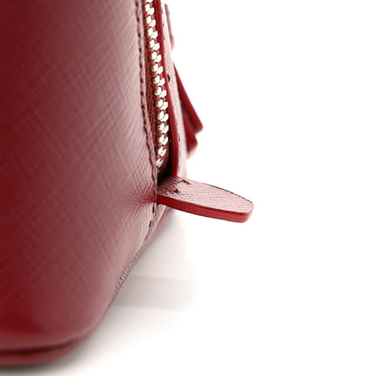 Prada Saffiano Lux Promenade Backpack Cherry 13 of 18