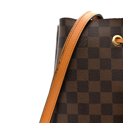 Louis Vuitton Damier Ebene Neonoe MM Safran 16 of 17
