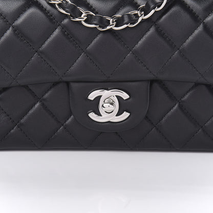 Chanel Lambskin Quilted Mini Rectangular Flap Black 10 of 11