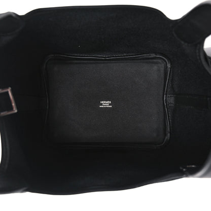 Hermes Toile Goeland Swift Cargo Picotin Lock 18 Black 5 of 10