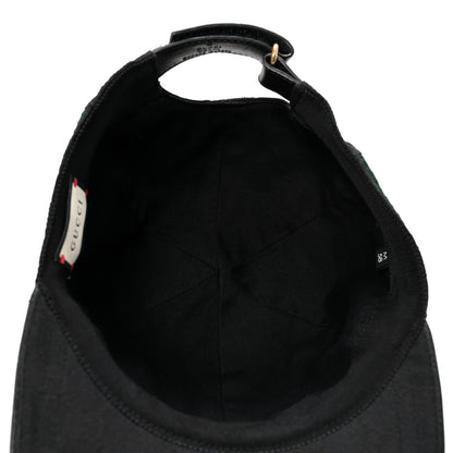 Gucci Monogram Web Baseball Hat M Black 7 of 8