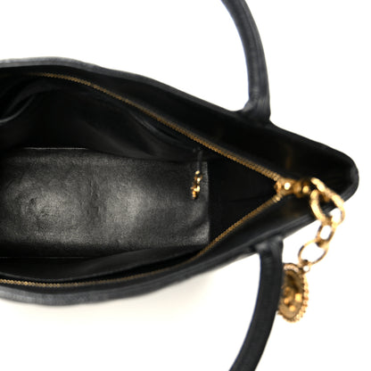 Chanel Caviar Quilted Medallion Tote Black 5 of 11