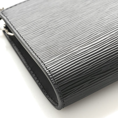 Louis Vuitton Epi Pochette Accessories 24 Black 8 of 9