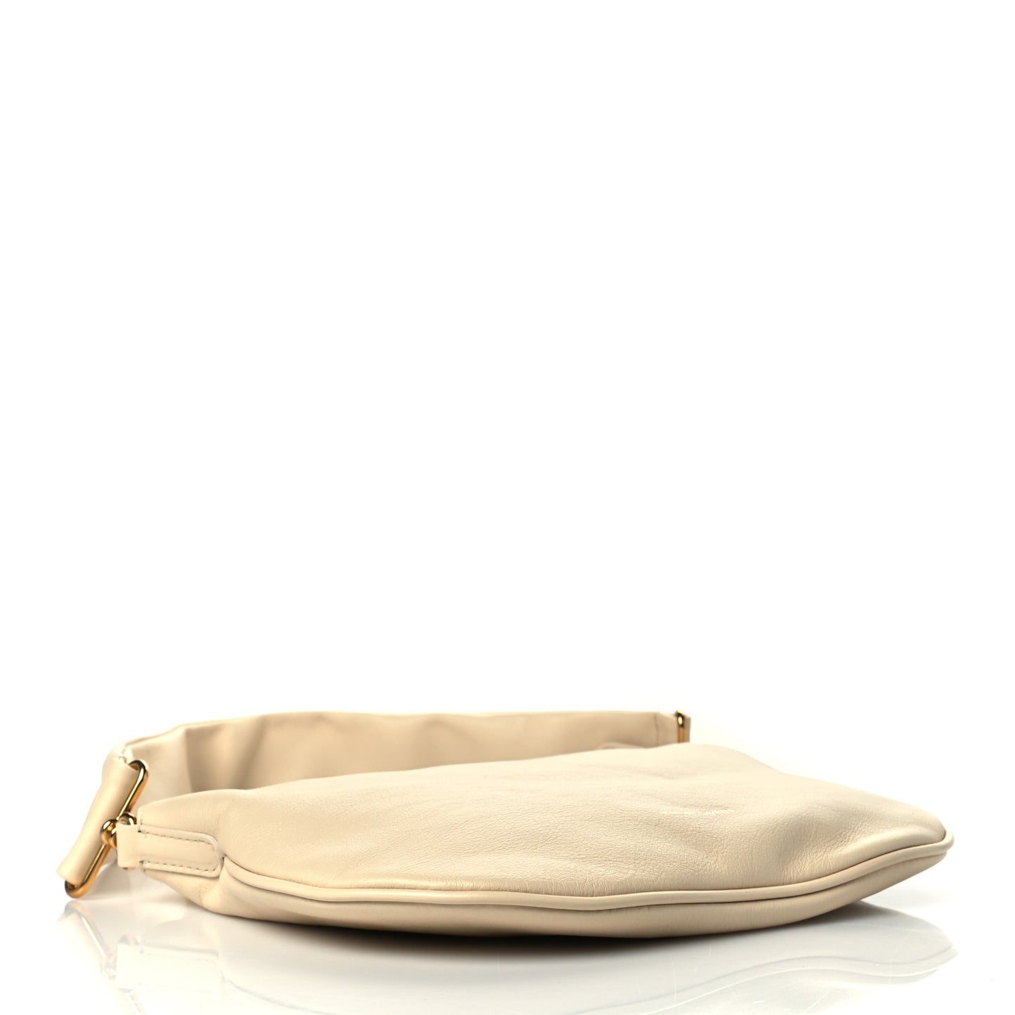 Calfskin Mini Swing Shoulder Bag Crema