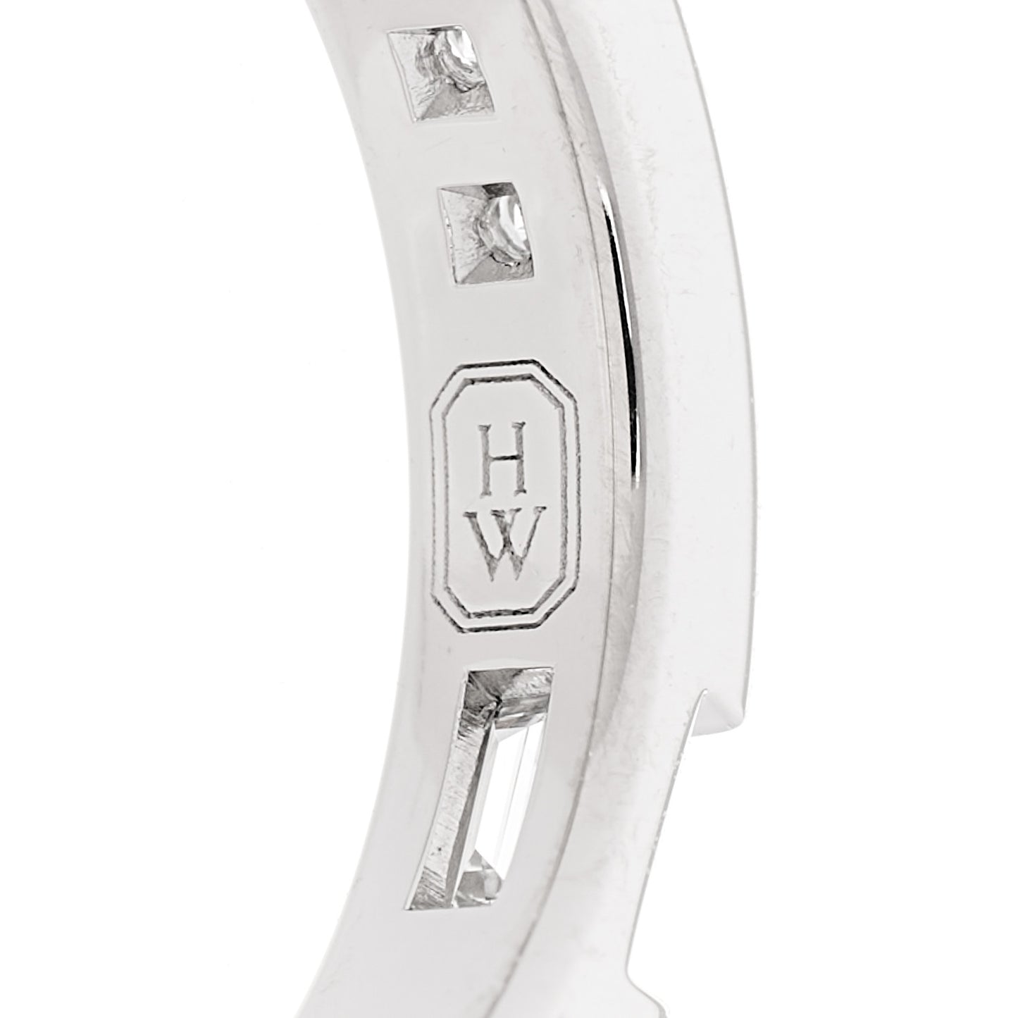 Platinum Diamond Traffic Wedding Band Ring 45 3.5