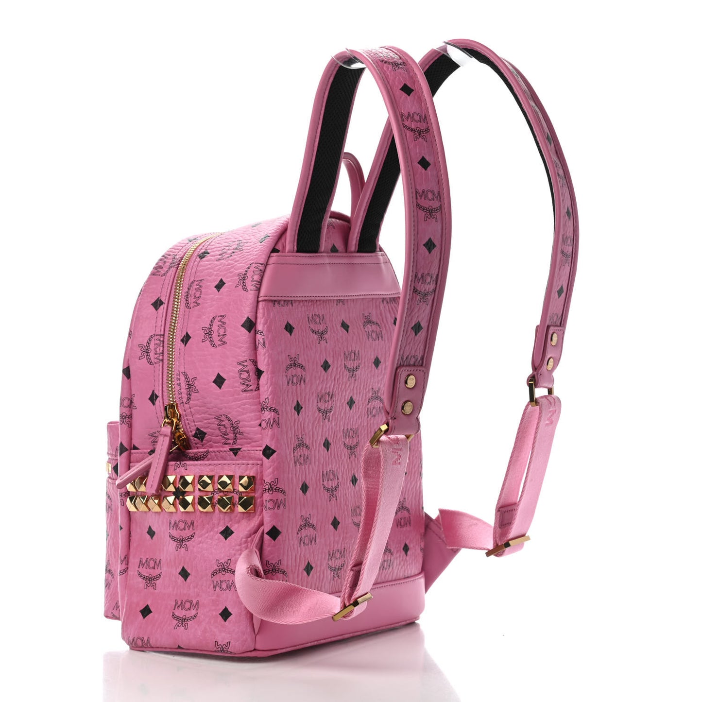 Visetos Small Side Stud Stark Backpack Pink