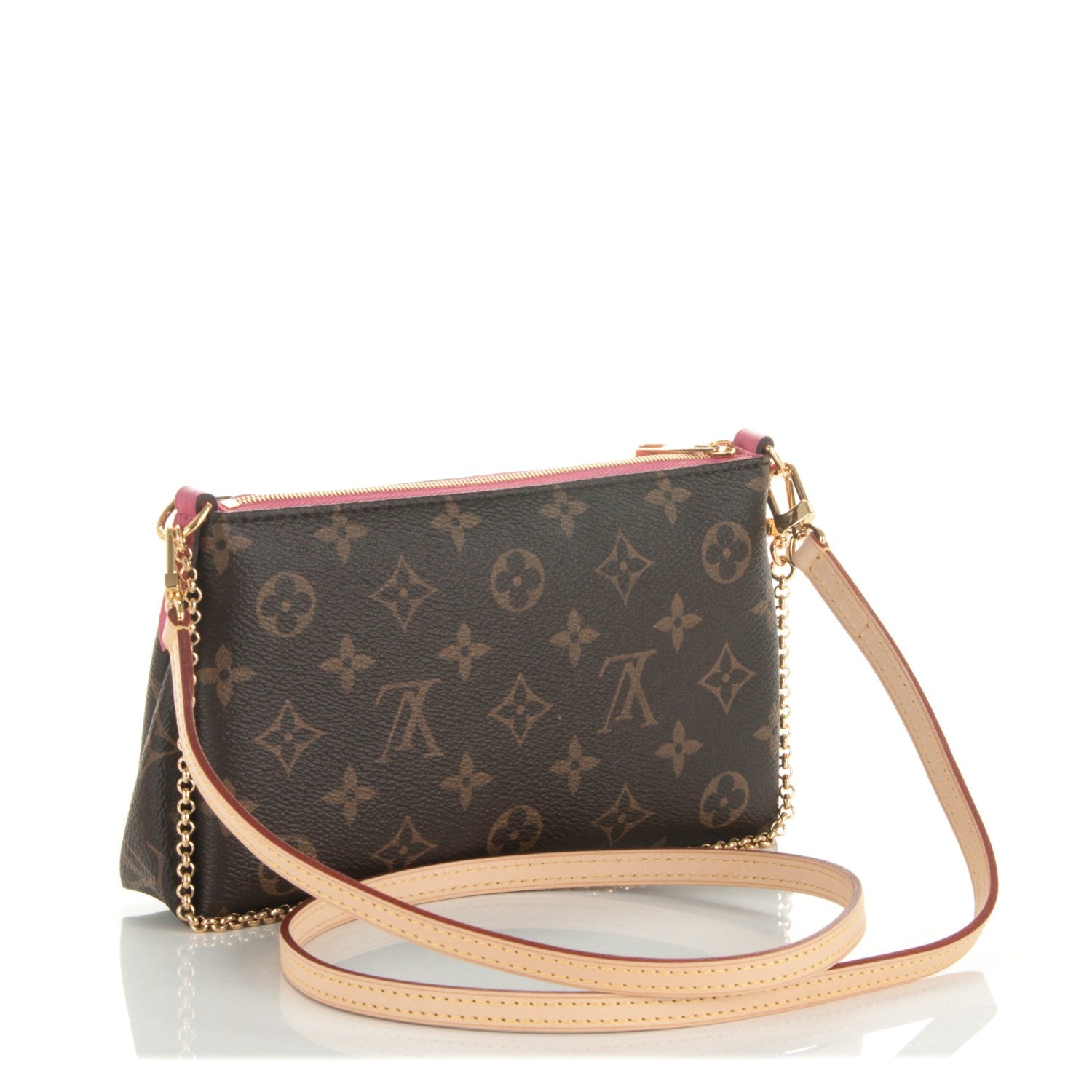 Louis Vuitton Monogram Pallas Clutch Rose Fizzy 4 of 7