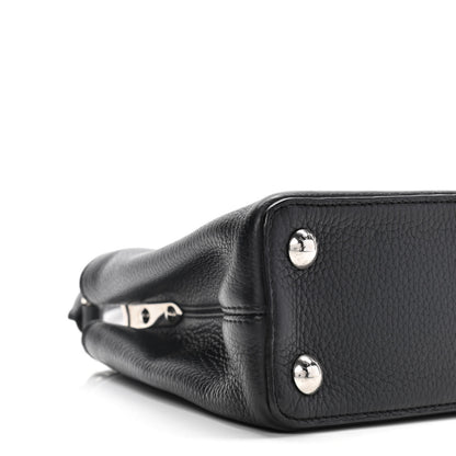 Louis Vuitton Taurillon Capucines Black 7 of 17
