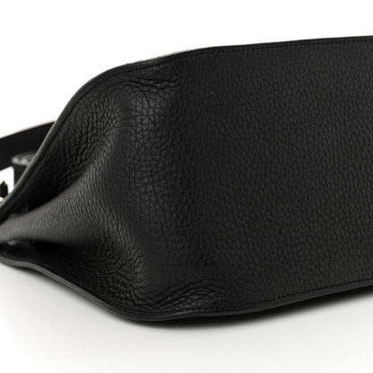 Hermes Taurillon Clemence Jypsiere 28 Black 10 of 13