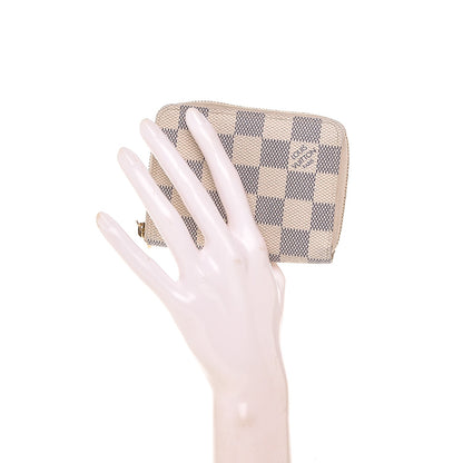 Louis Vuitton Damier Azur Zippy Coin Purse 2 of 6