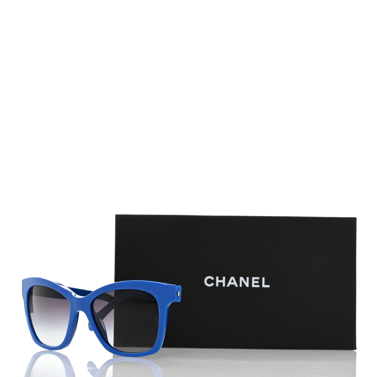 Chanel CC Butterfly Signature Sunglasses 5313 Blue 8 of 8