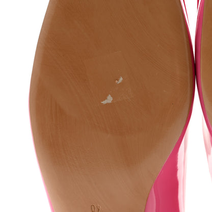 Valentino Garavani Patent One Stud Ballerina 20mm Flats 40 Feminine Pink 11 of 12