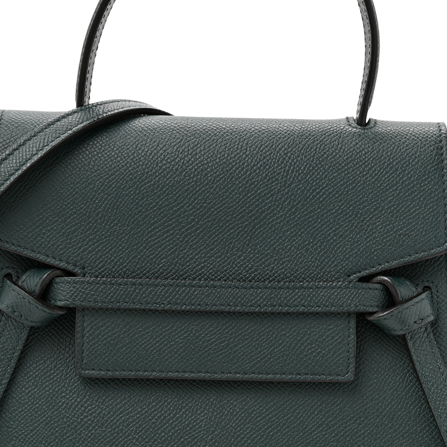 Celine Grained Calfskin Nano Belt Bag Amazone 8 of 14