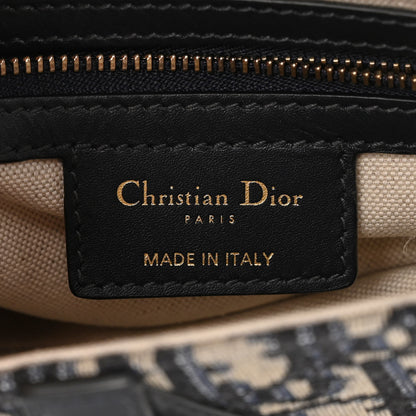 Christian Dior Oblique Saddle Bag Blue 6 of 10