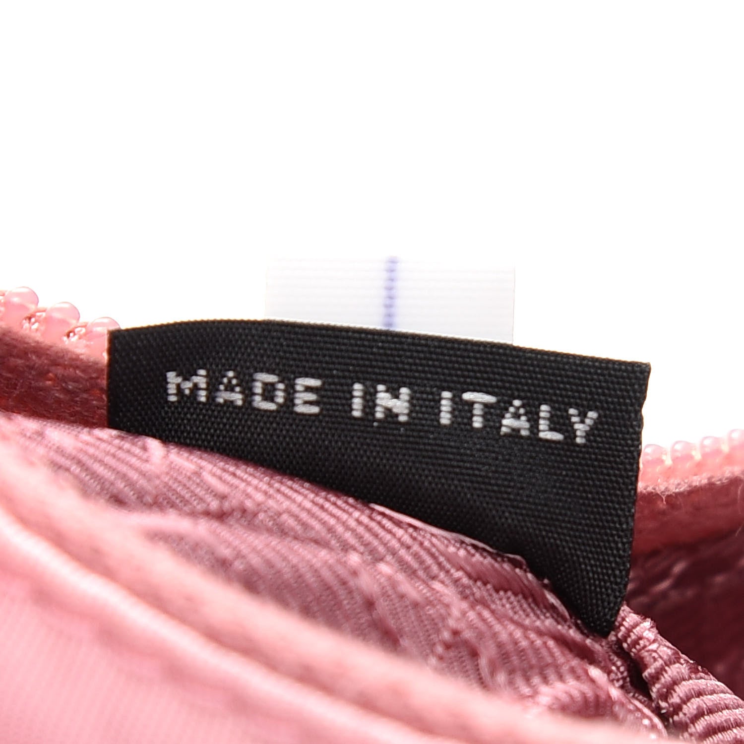 Prada Tessuto Nylon Saffiano Mini Re-Edition 2000 Bag Rosa 9 of 10