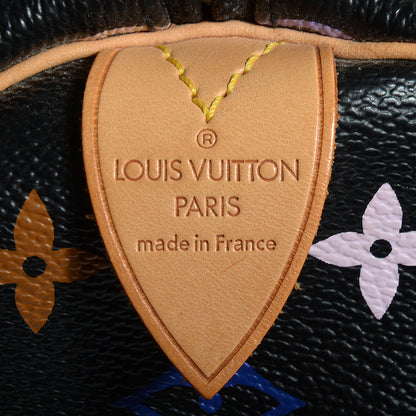 Louis Vuitton Monogram Multicolor Keepall 45 Black 7 of 7