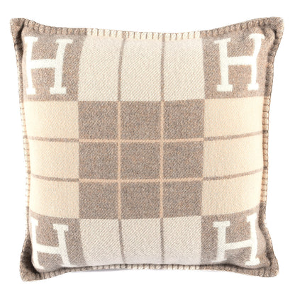 Hermes Wool Cashmere Avalon III Pillow PM Coco Camomille 1 of 3