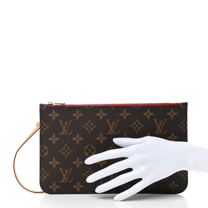 Louis Vuitton Monogram Neverfull MM GM Pochette Cherry 2 of 6