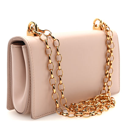 Dolce & Gabbana DOLCE GABBANA Calfskin DG Girls Phone Shoulder Bag Pink 3 of 9