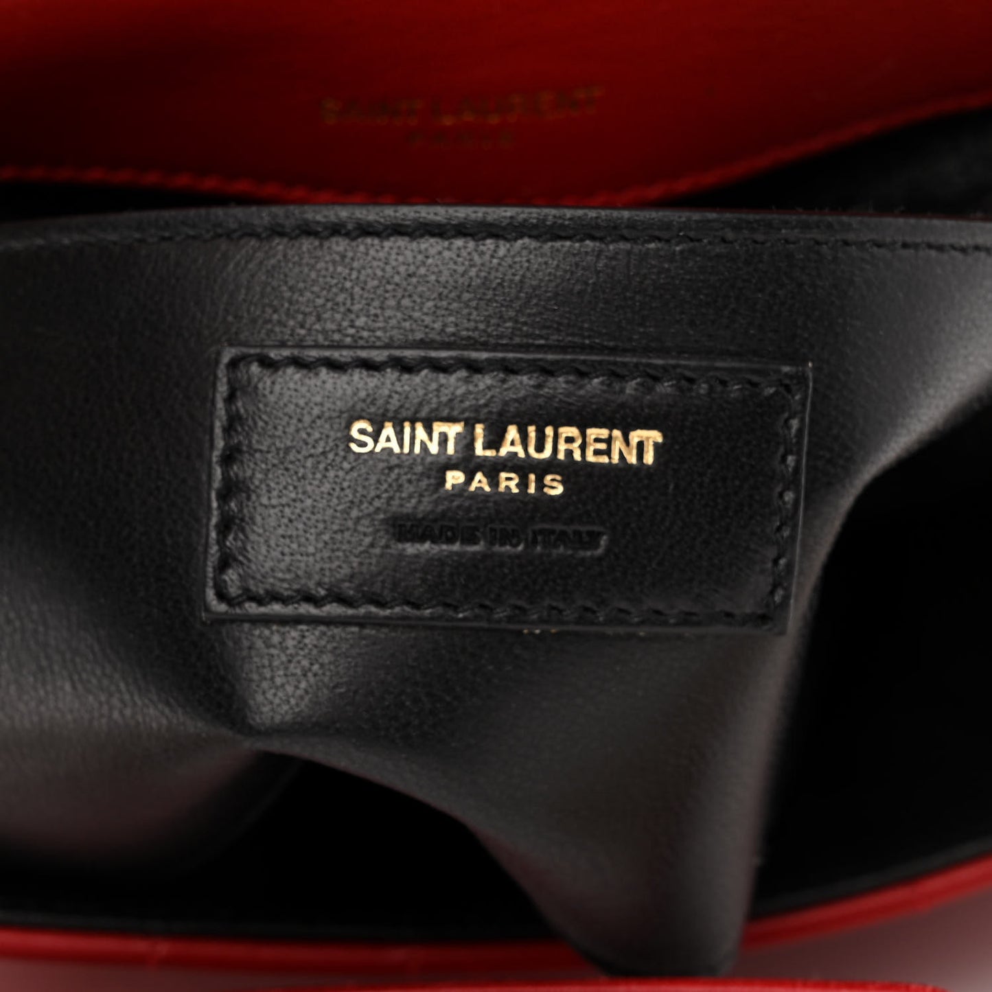 Lambskin Matelasse Monogram Medium Vicky Chain Bag Rouge Eros