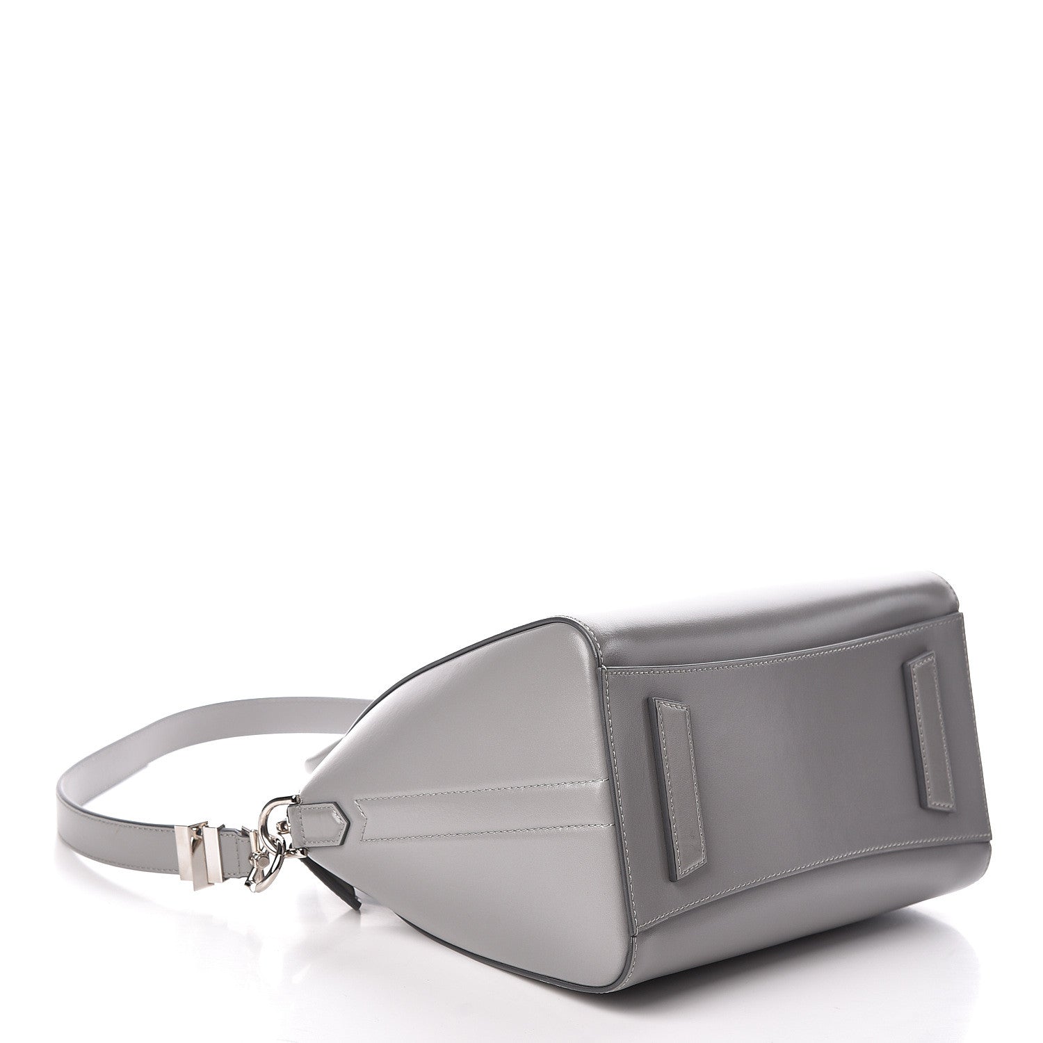 Givenchy Shiny Lord Calfskin Small Antigona Pearl Grey 4 of 10