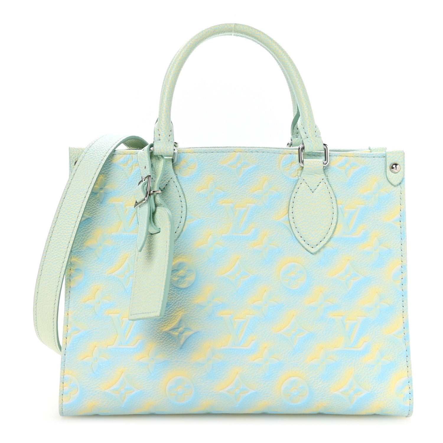 Louis Vuitton Empreinte Monogram Summer Stardust Onthego PM  Water Green 1 of 9