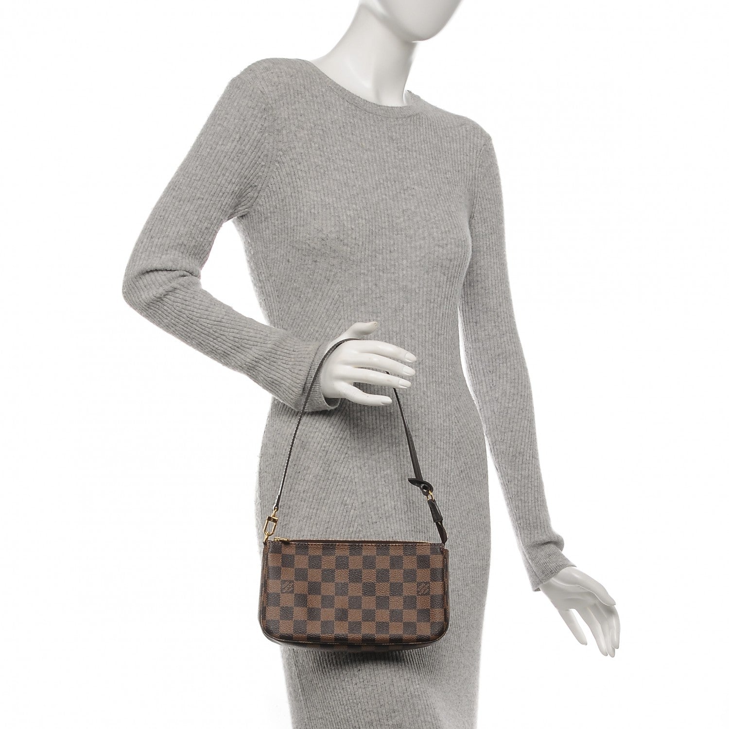 Louis Vuitton Damier Ebene Pochette Accessories NM 2 of 6