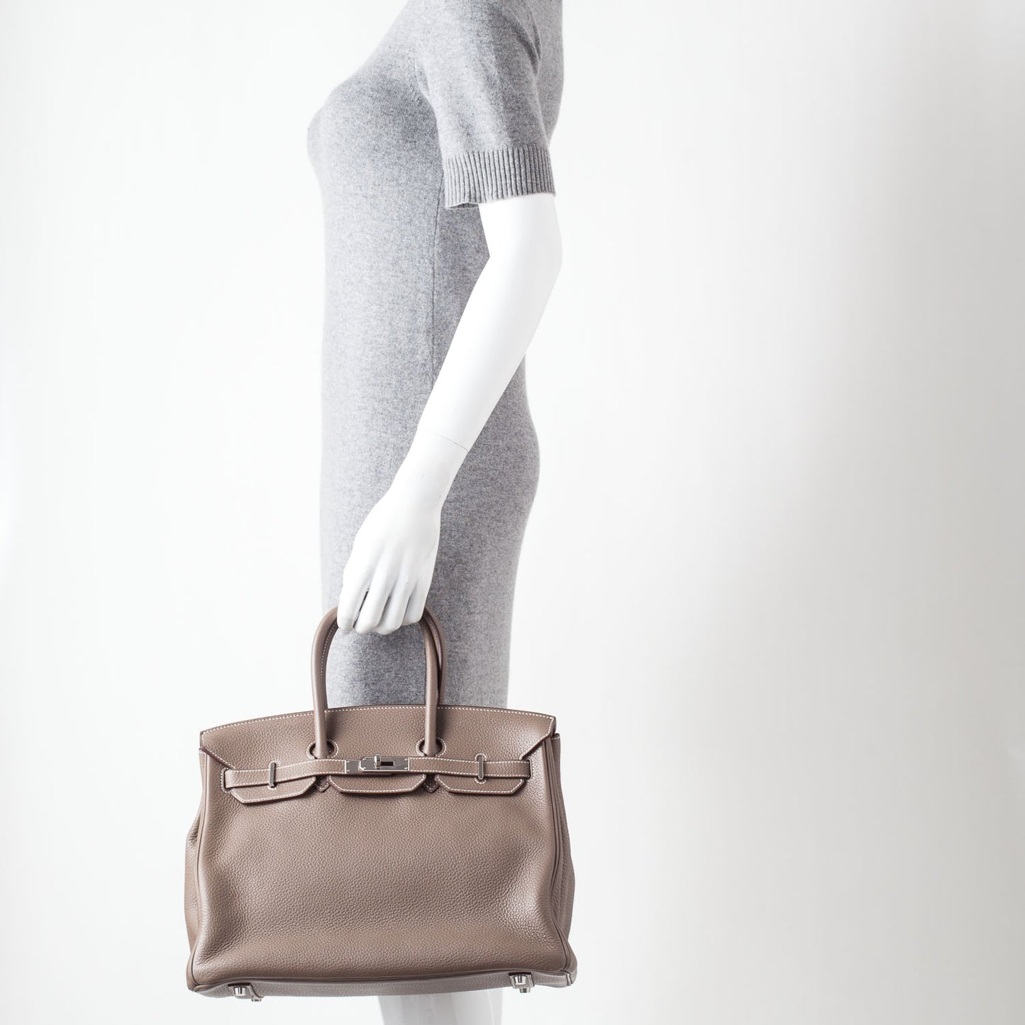 Taurillon Clemence Birkin 35 Etoupe