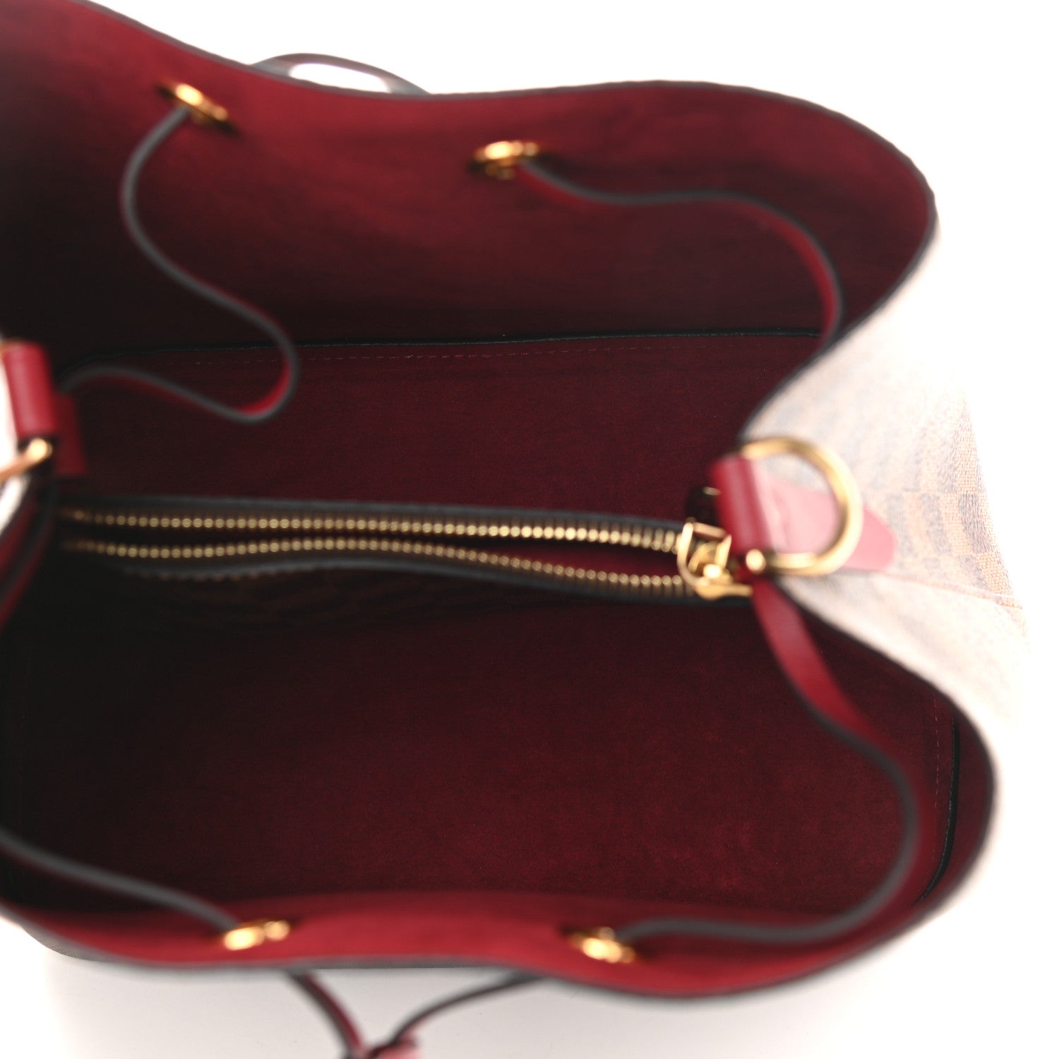 Louis Vuitton Damier Ebene Neonoe MM Cherry Berry 5 of 10